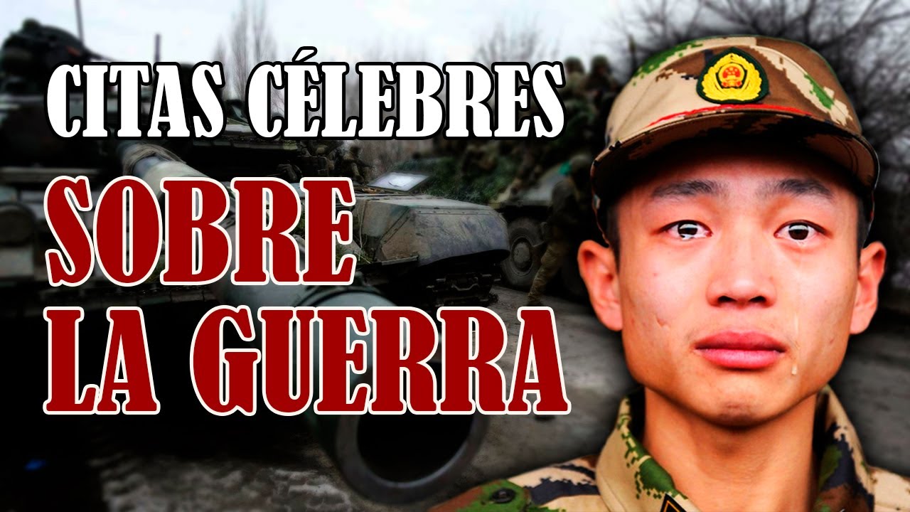 frase en contra de la guerra