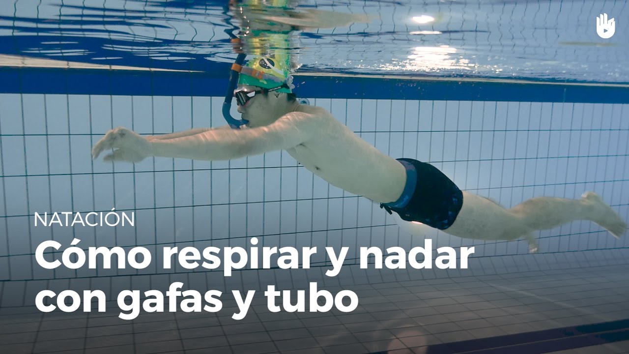 gafas para nadar con tubo