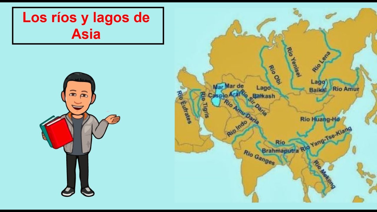 lagos y rios de asia