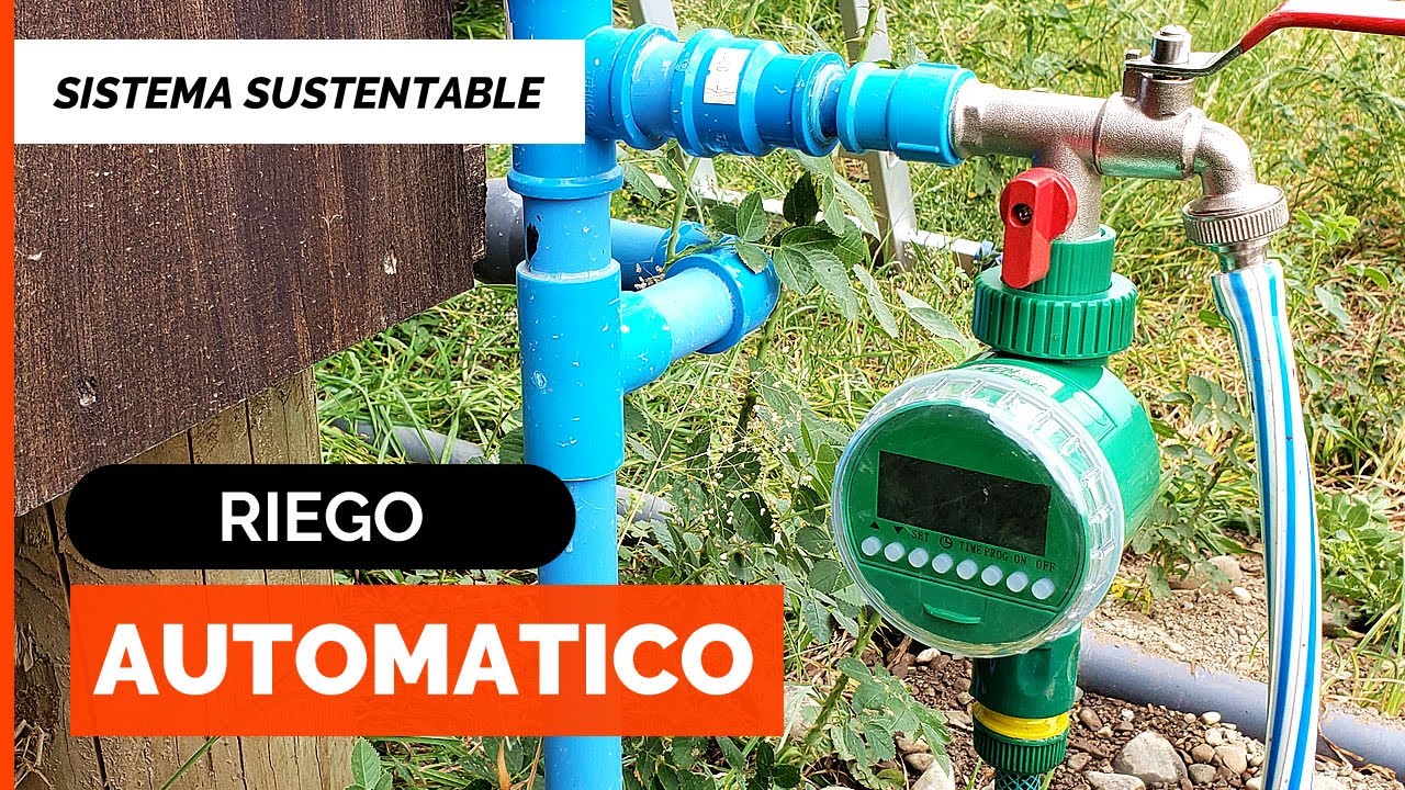 regulador de riego por goteo