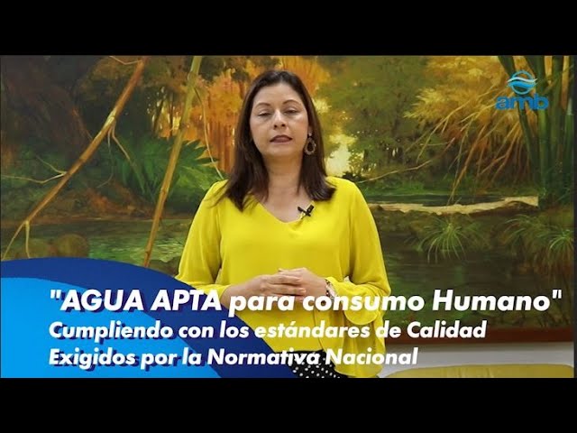 agua no apta para consumo humano