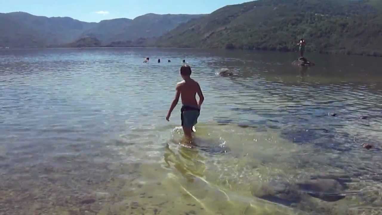 bañarse en el lago de sanabria