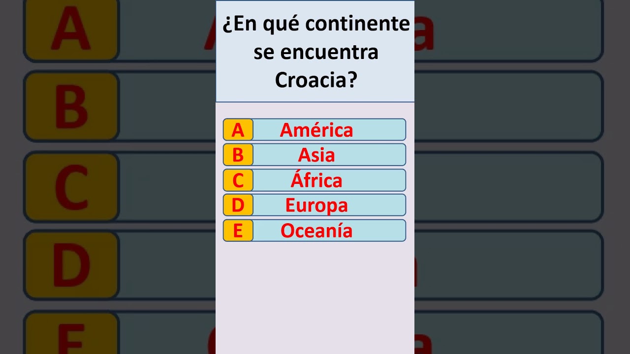 croacia de que continente es