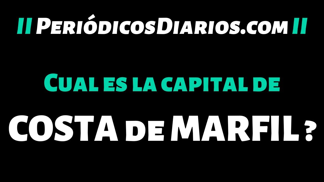 cuál es la capital de costa de marfil