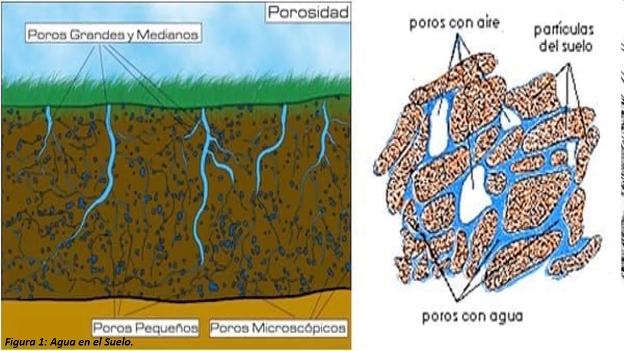 el agua en el suelo