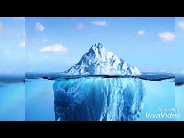 icebergs agua dulce o salada