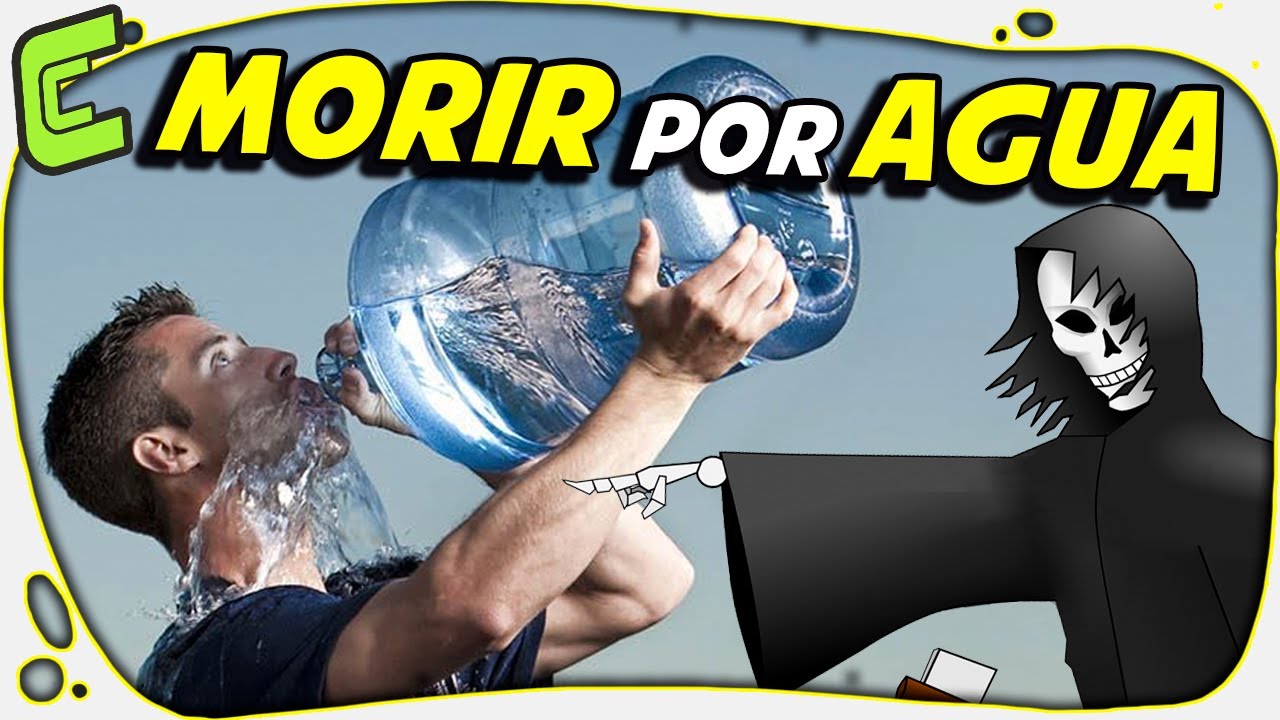 muerte por beber mucha agua