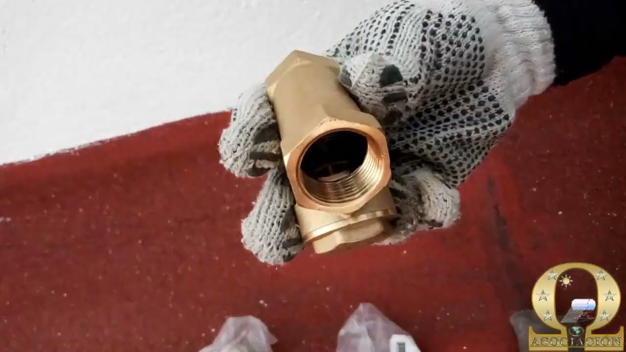 valvula anti vacio para calentador solar