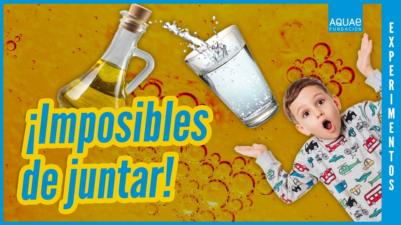 aceite mas denso que el agua