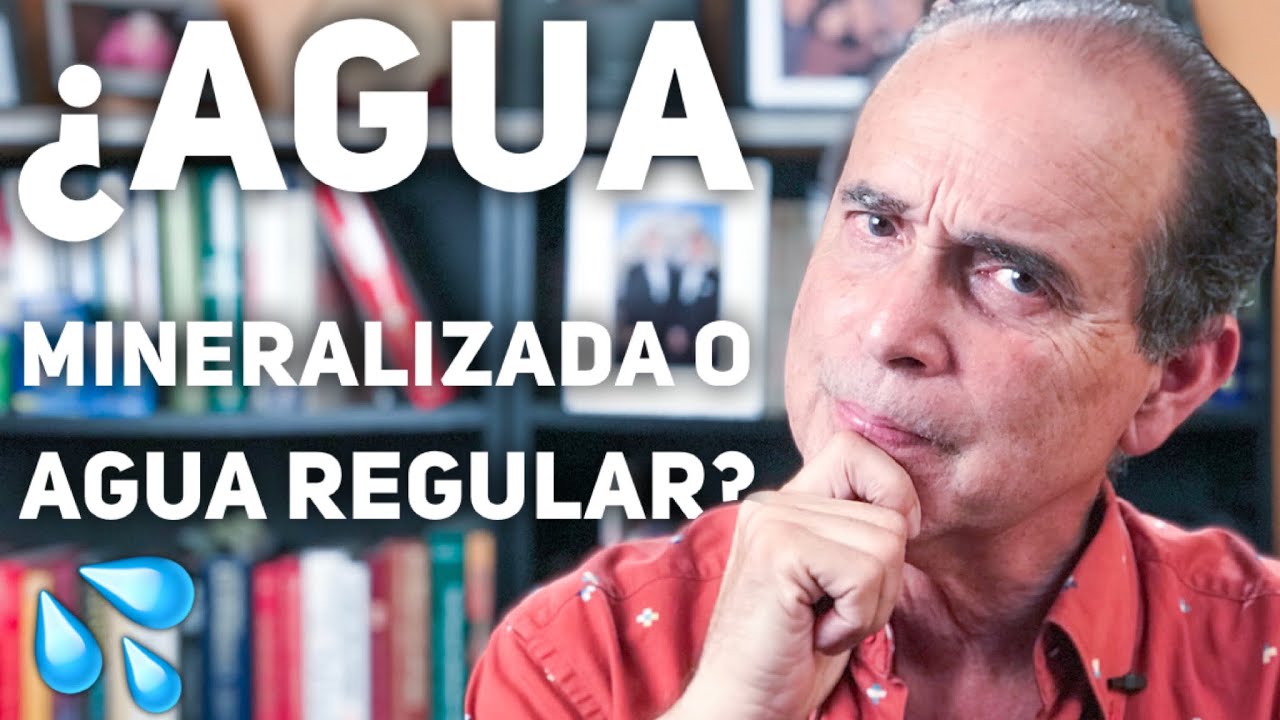 agua sin minerales como se llama