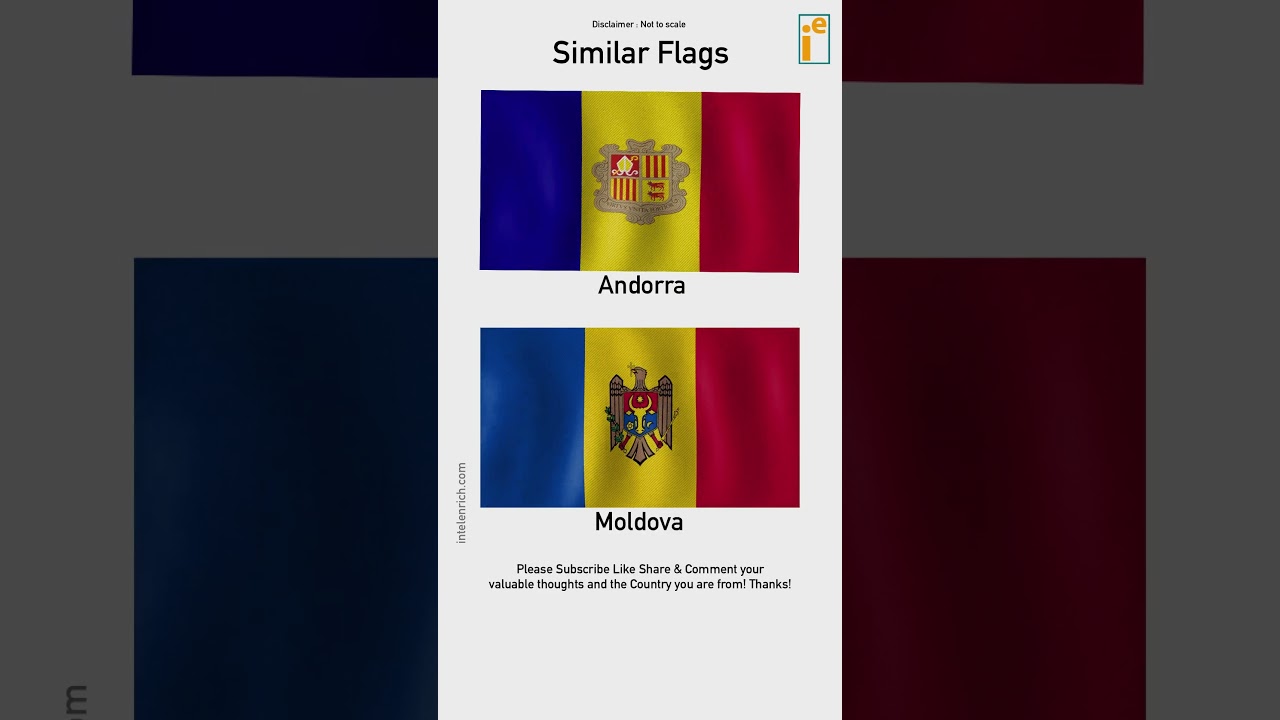 bandera de andorra y moldavia