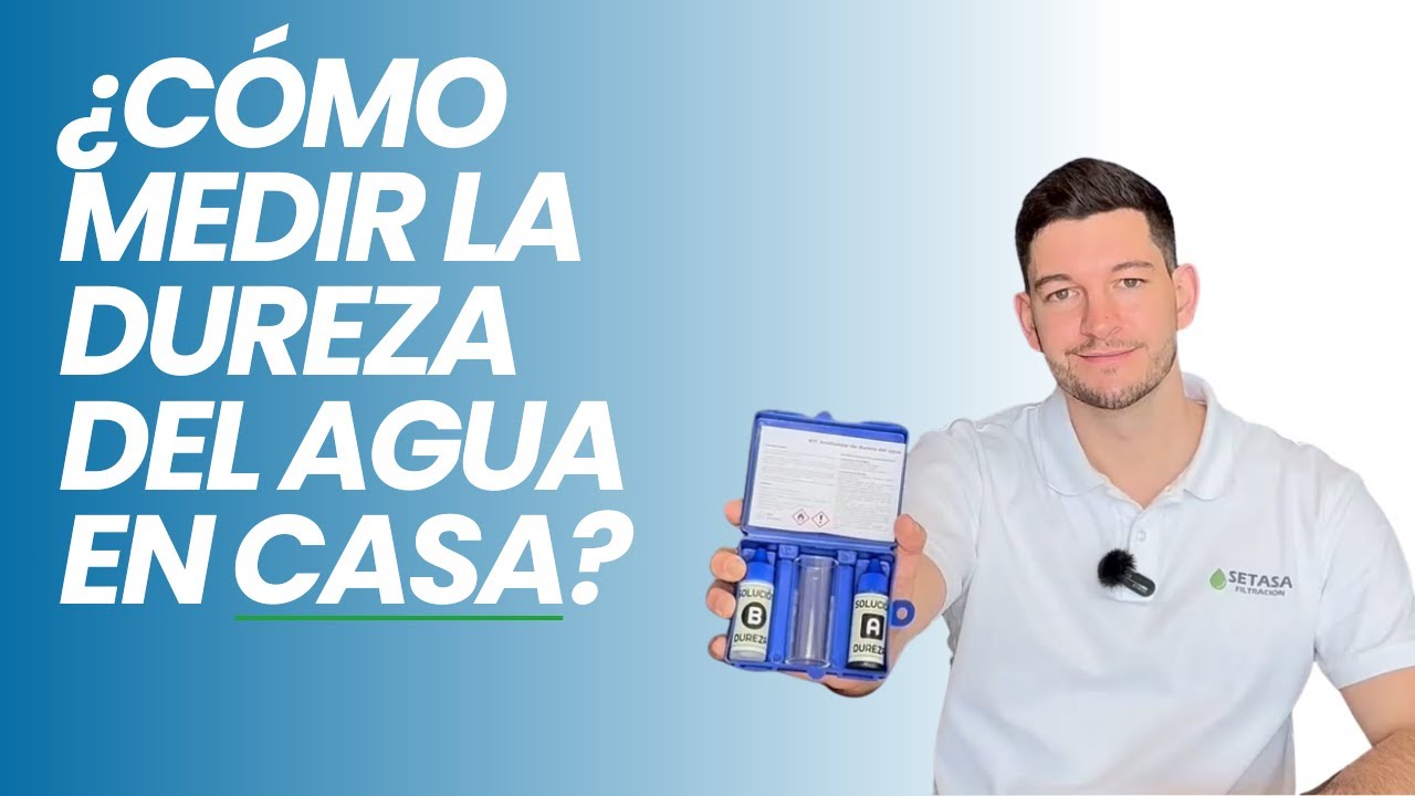 como medir la cal del agua