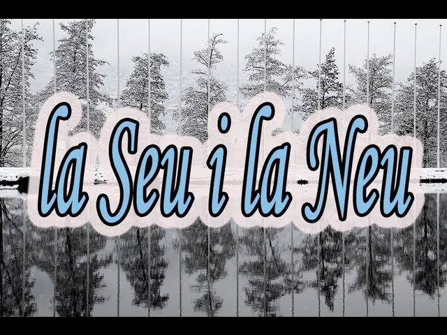 hay nieve en la seu d'urgell