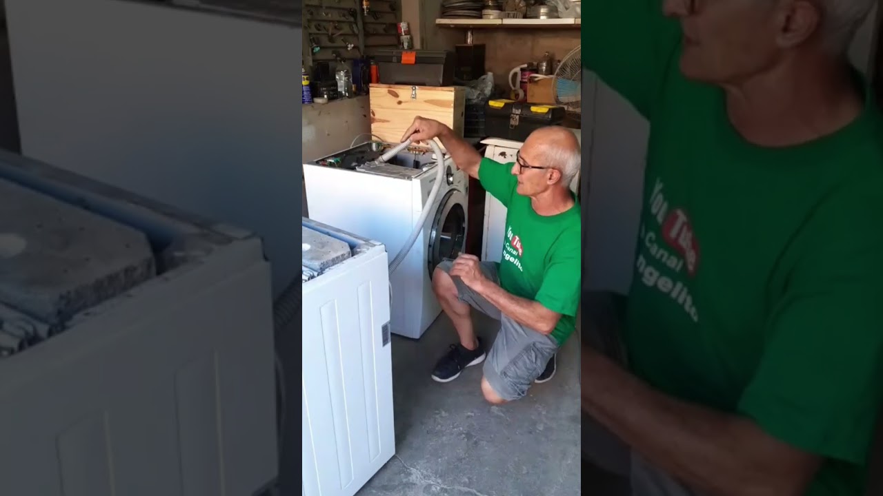 lavadora carga agua y se para