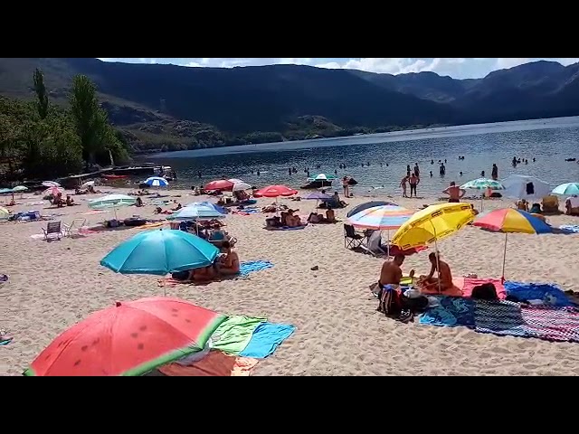 playa grande lago de sanabria